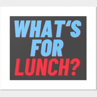 Funny Lunch Lady, What's for Lunch ? Posters and Art